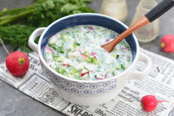 Узбекская окрошка