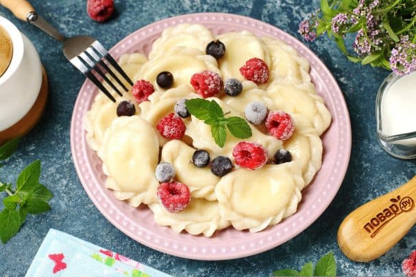 Вареники с творогом