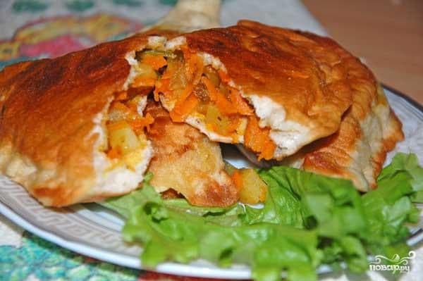 Вегетарианские чебуреки