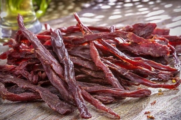 Вяленое мясо к пиву