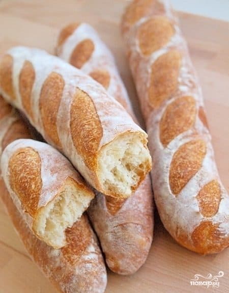Багет в духовке