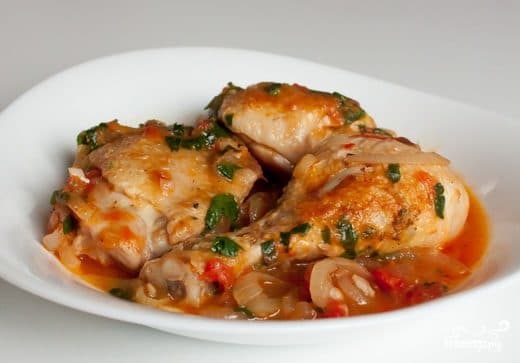 Чахохбили из курицы с помидорами