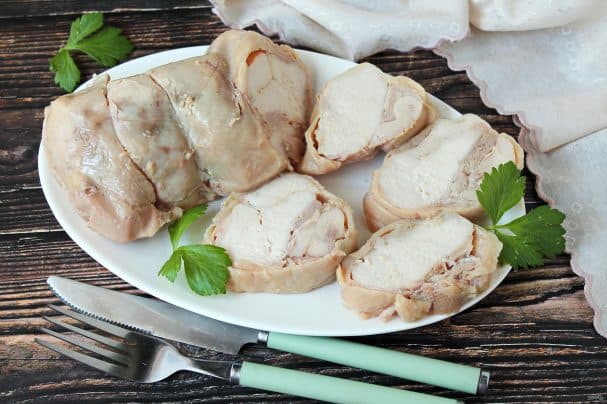 Куриный рулет су-вид