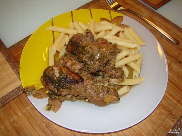 Сациви из курицы в мультиварке