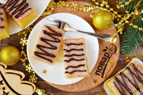 Апельсиновое пирожное