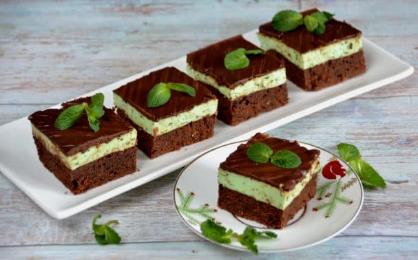 Брауни с мятой