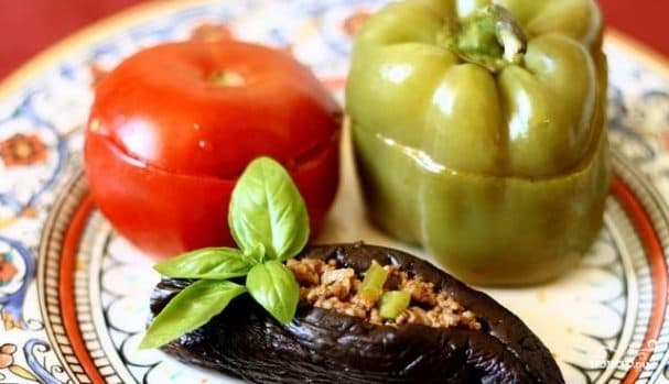 Долма из баклажанов по-азербайджански