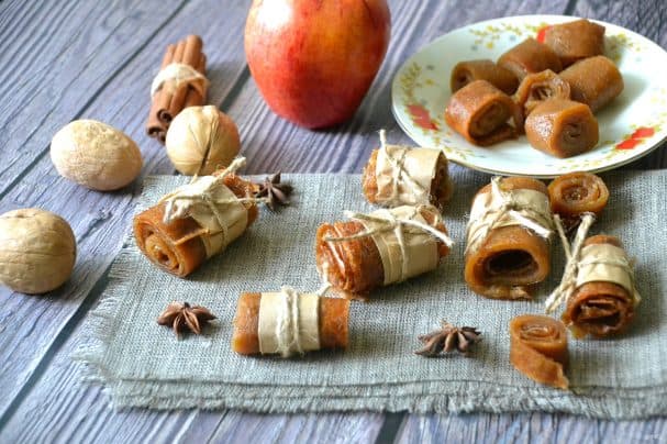 Домашняя пастила из яблок без сахара