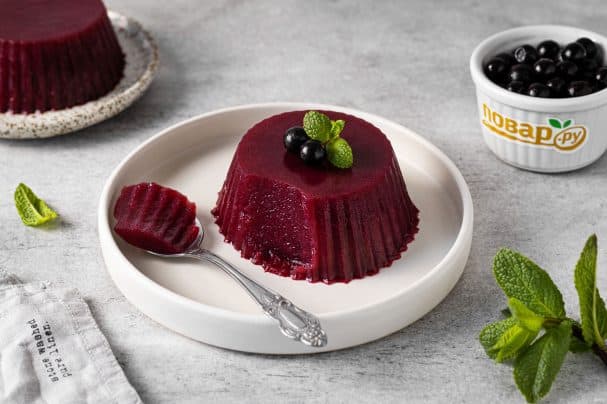 Желе из смородины на агар-агаре