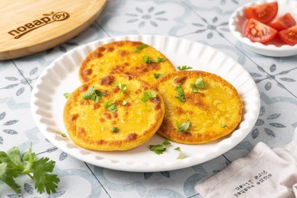 Кукурузные лепешки с начинкой