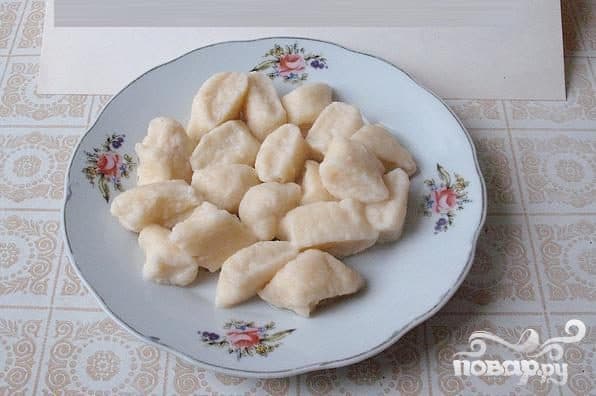 Ленивые вареники или творожные галушки