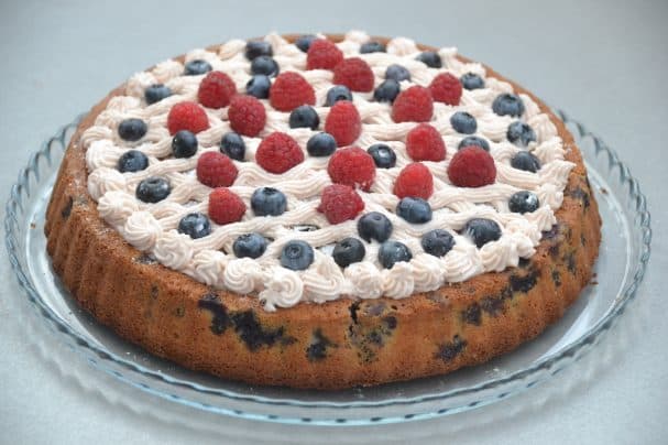 Манник с голубикой