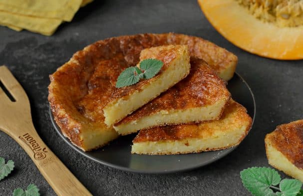 Манник с тыквой и творогом