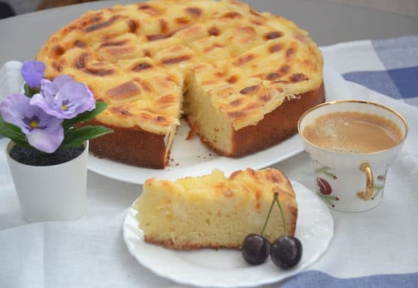 Манник с заварным кремом