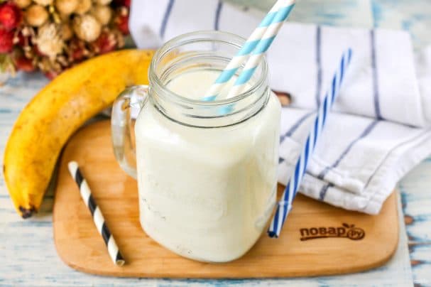 Молочный коктейль в блендере без мороженого