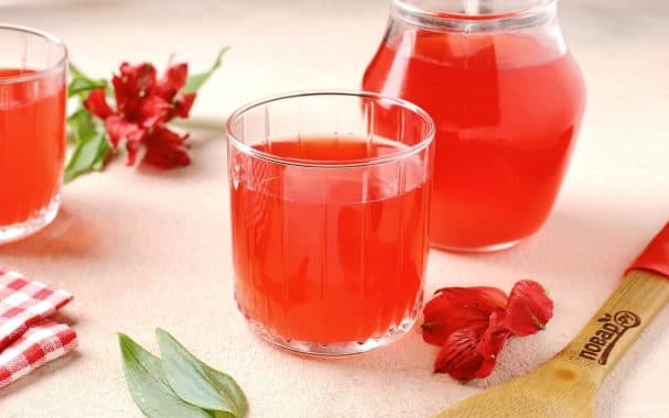 Морс из брусники без варки