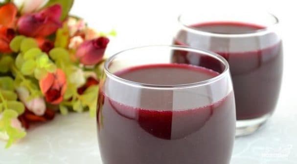 Морс из черной смородины