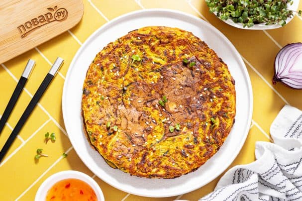 Овощные лепешки по-корейски