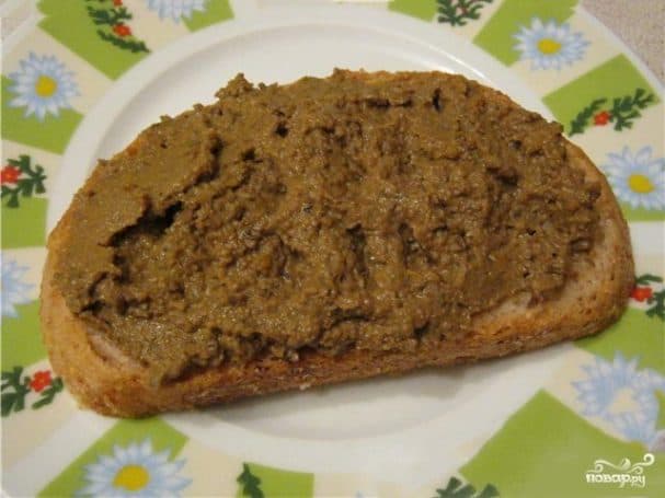 Паштет из говяжьей печени в духовке