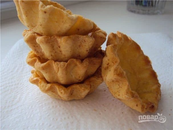 Песочные корзиночки