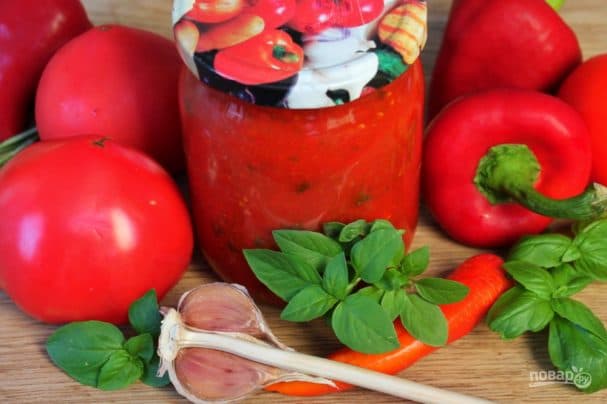 Зимняя заготовка для соуса болоньезе